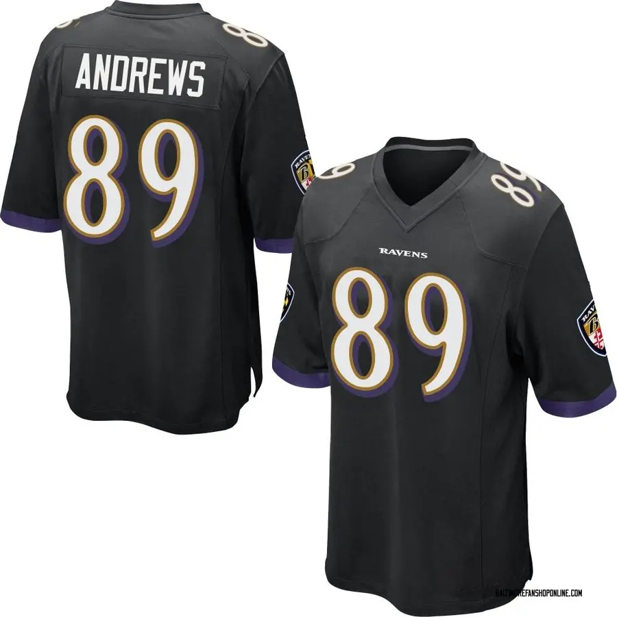 ravens jersey black