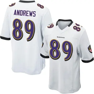 White Men's Mark Andrews Baltimore Ravens Game Jersey - Baltimore Store